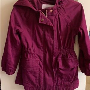 Purple old navy jacket size 3t